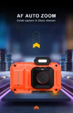 D52 4K Kids Digital Camera, K P, 48MP, 18x Zoom, IPS Screen, Outdoor Shooting, Selfie, Video, New - Image 4