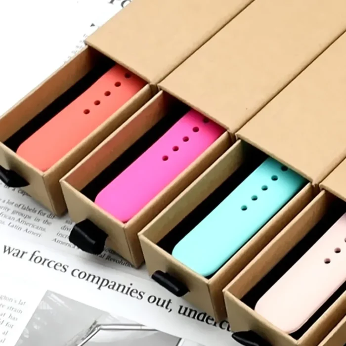 kf-S1edfa7c6dc6d4ed0b4aec283785efc57l Silicone Band For Apple Watch Strap 44mm 45mm 40mm 41mm 42-38mm 45mm Sport Bracelet iwatch Series 8 7 6 5 4 3 SE 9 Ultra 2 49mm - Image 5