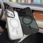 11 16 15 14 13 12 Pro g Matte Natural Titanium Magnetic Charging Case for iPhone - Image 6